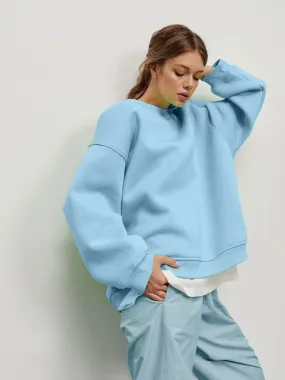 30% Cotton Oversized Women Autumn Winter Soft Warm Long Sleeve Hoody