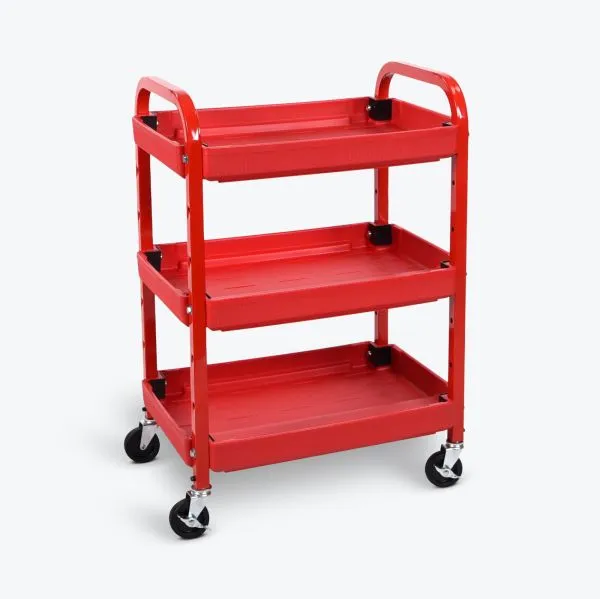 Adjustable Utility Cart - 3 Shelves