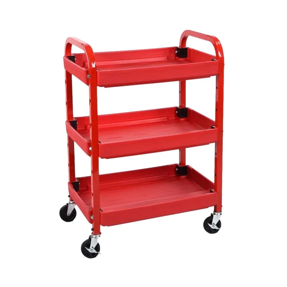 Adjustable Utility Cart Three Shelves