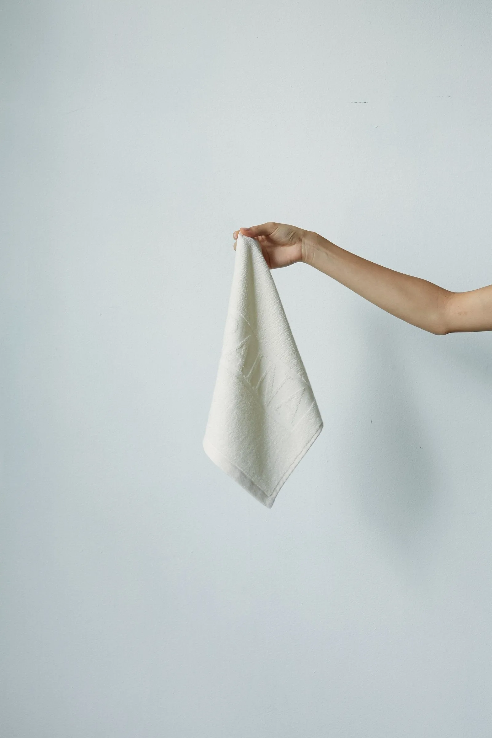 Agnes Face Cloth - Ivory