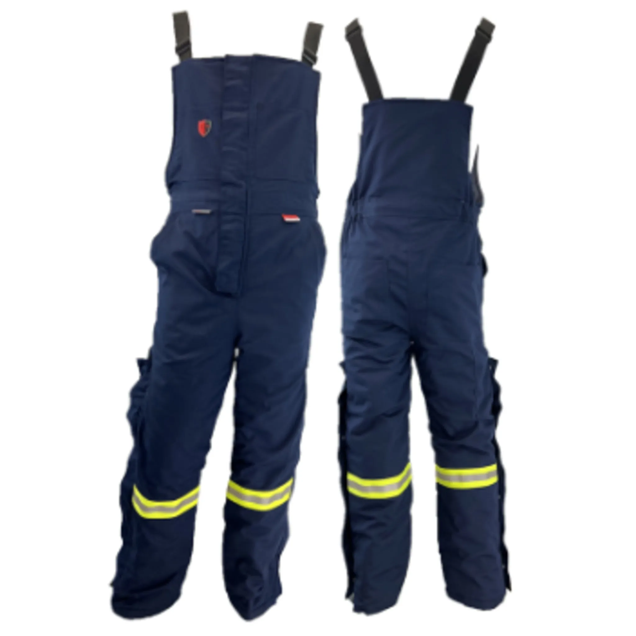 Atlas 2192 Guardian® FR/Arc Flash Winter Insulated Bib Overalls - HRC 4, ATPV 41 cal, 8 oz 88% Cotton/12% Nylon Shell, Modacrylic Lining | Sizes XS-7XL