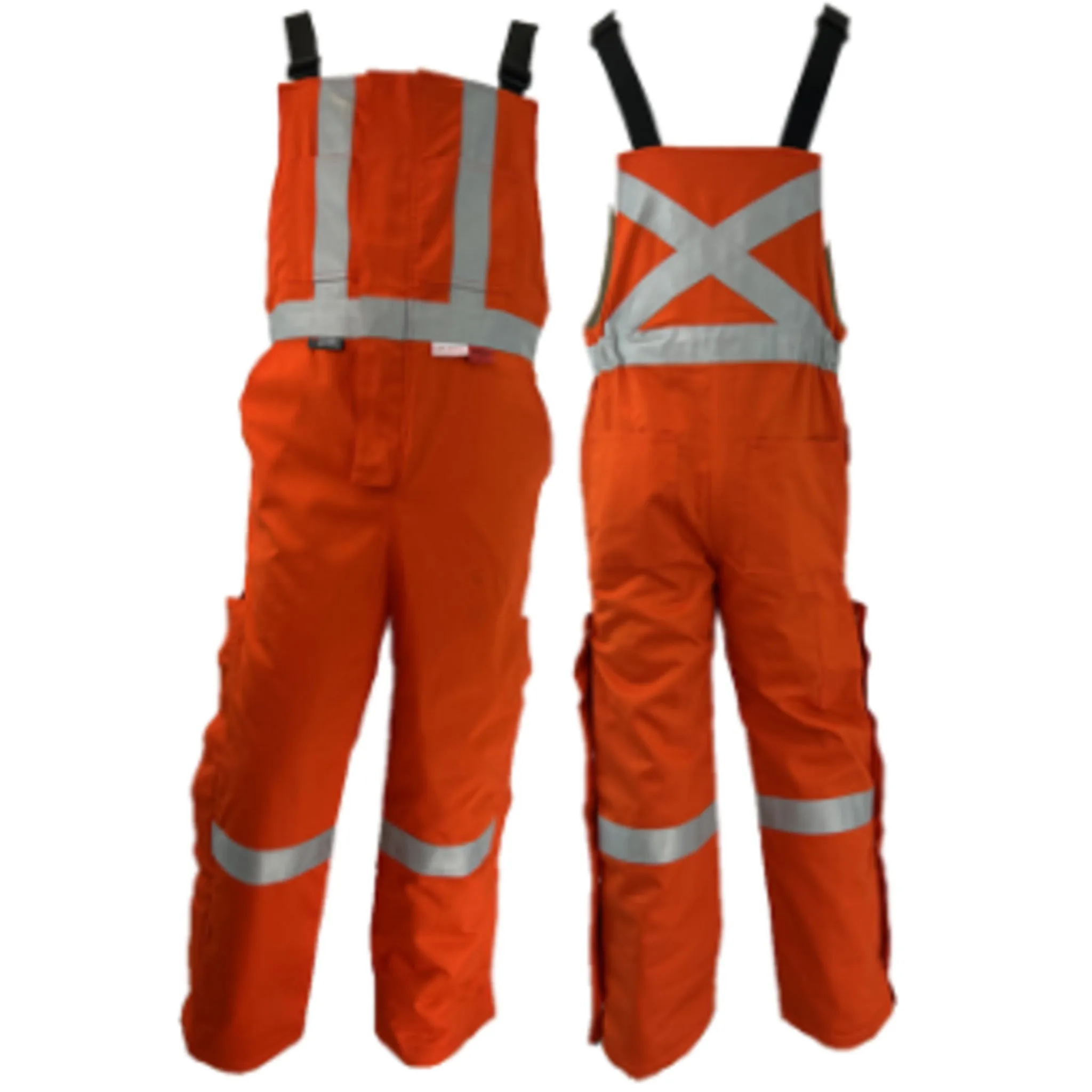 Atlas 2192 Guardian® FR/Arc Flash Winter Insulated Bib Overalls - HRC 4, ATPV 41 cal, 8 oz 88% Cotton/12% Nylon Shell, Modacrylic Lining | Sizes XS-7XL