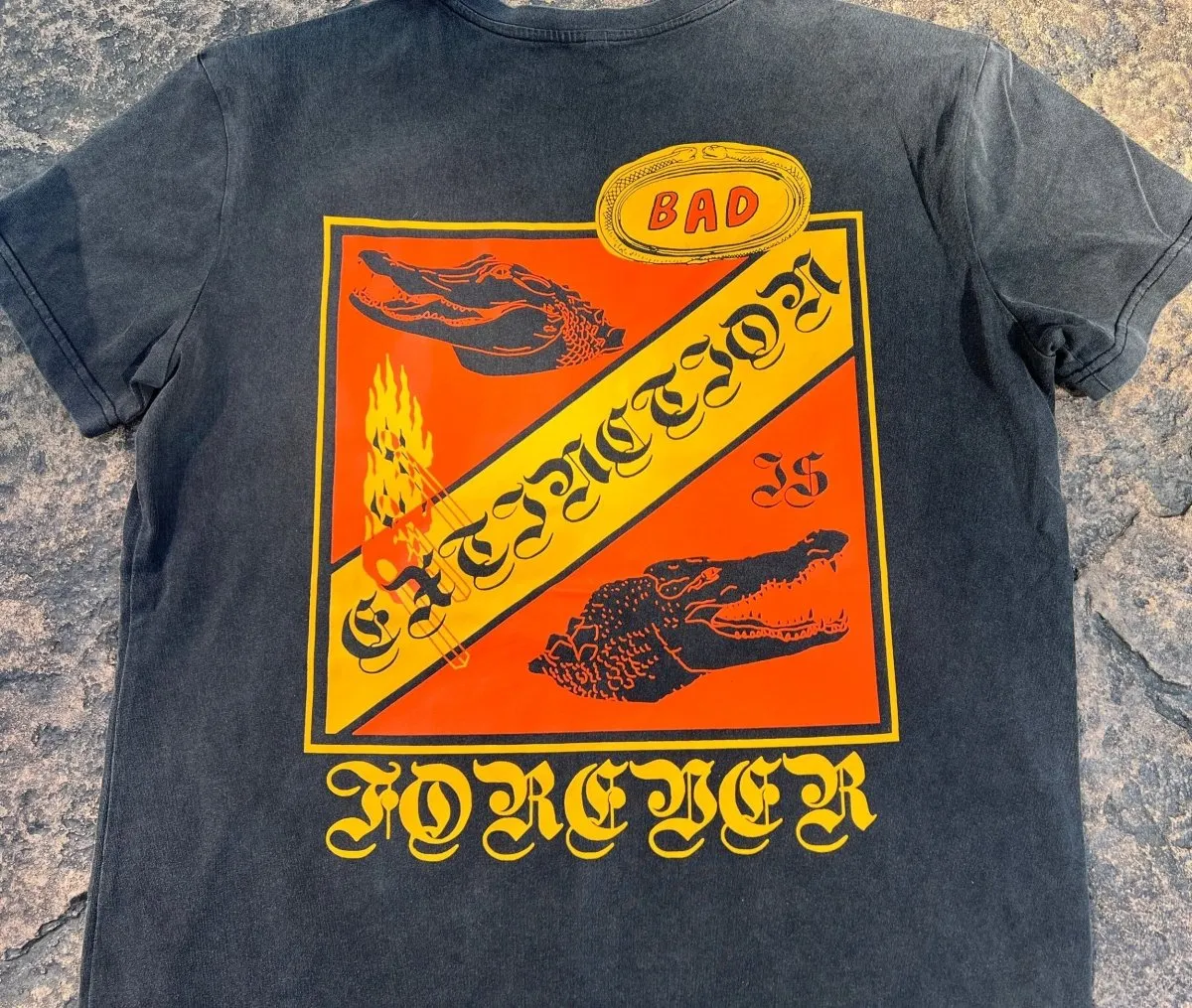 Bad Wrld Bad Extinction is Forever Tee