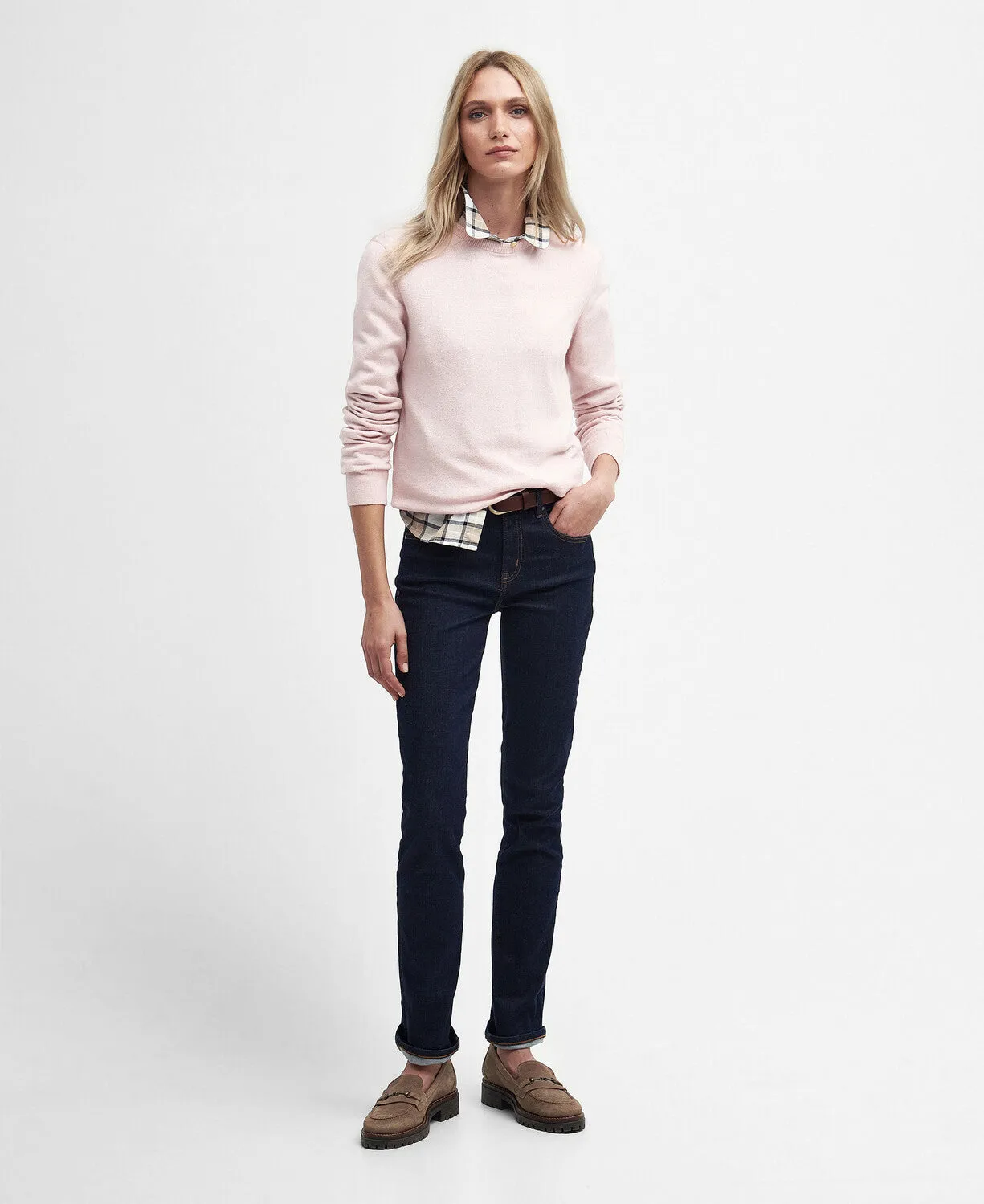 Barbour Lavender Knitted Jumper