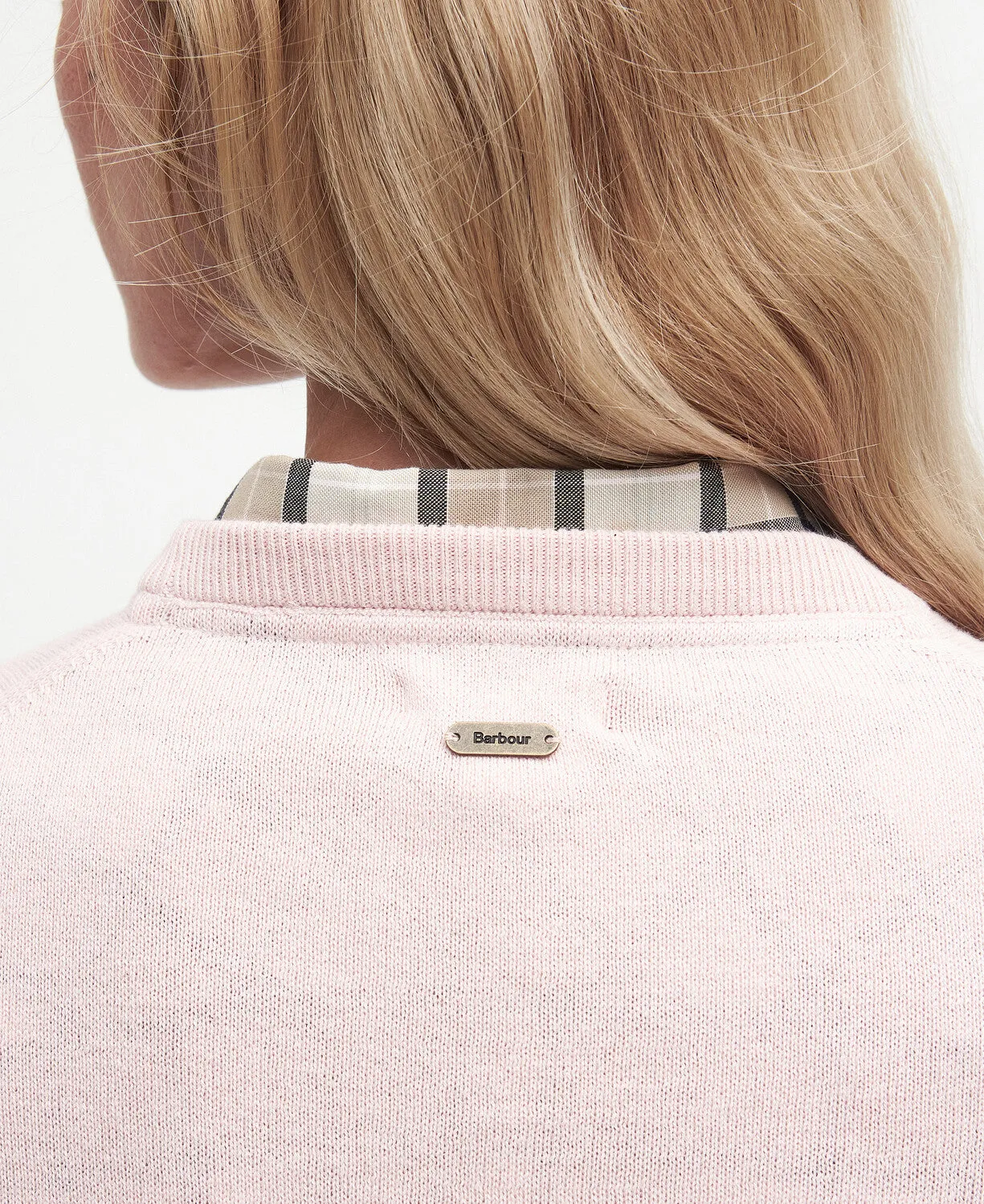 Barbour Lavender Knitted Jumper