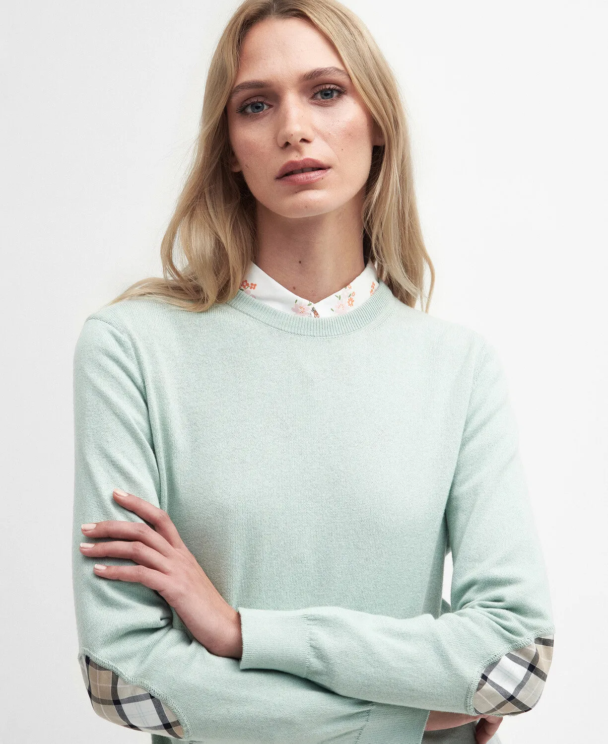 Barbour Lavender Knitted Jumper