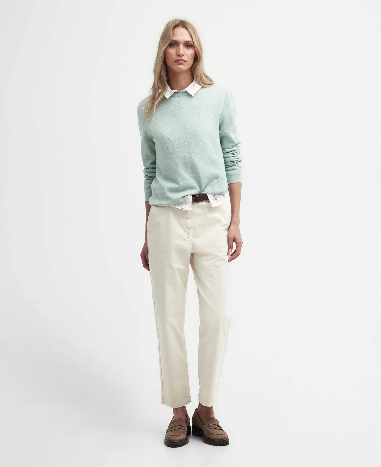 Barbour Lavender Knitted Jumper
