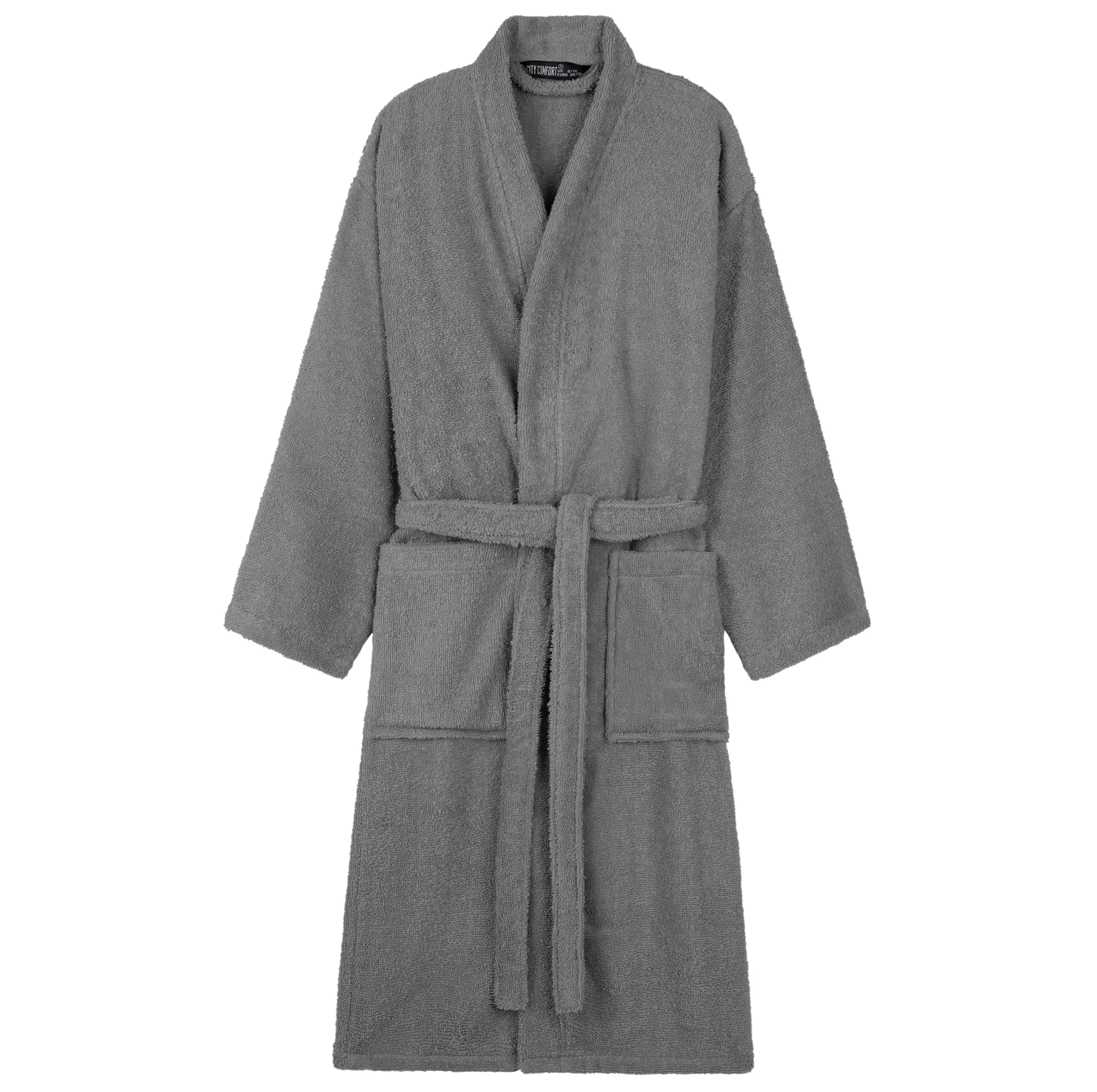 Bath Robes for Women - Absorbent Cotton Terry Towelling Bathrobe