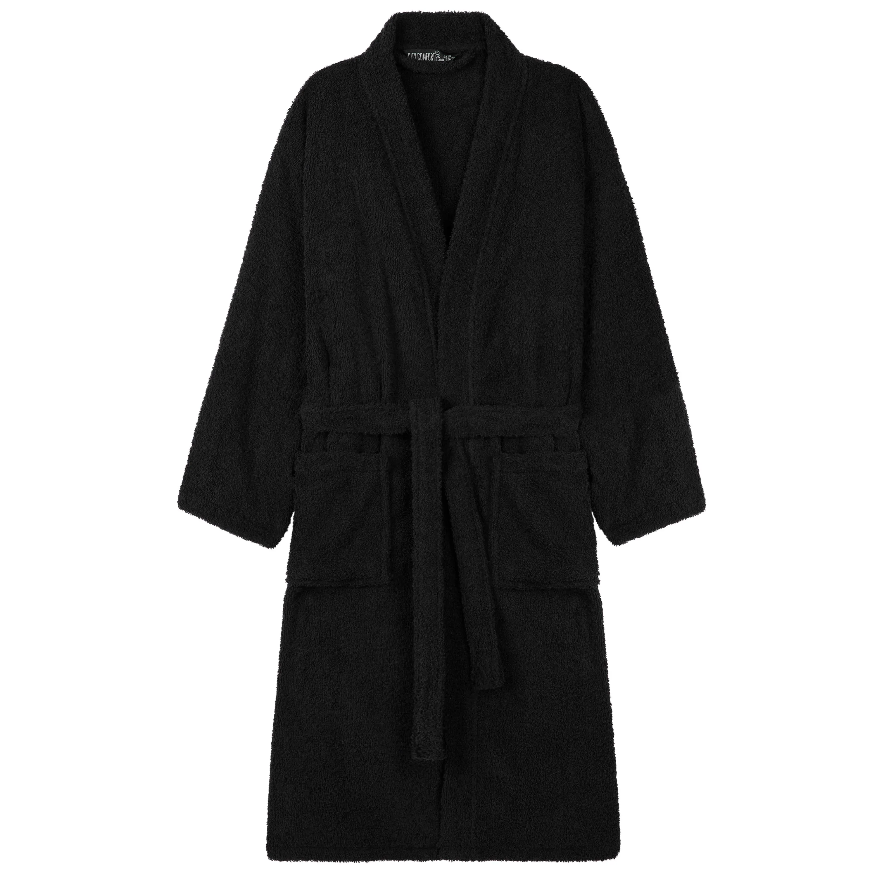 Bath Robes for Women - Absorbent Cotton Terry Towelling Bathrobe