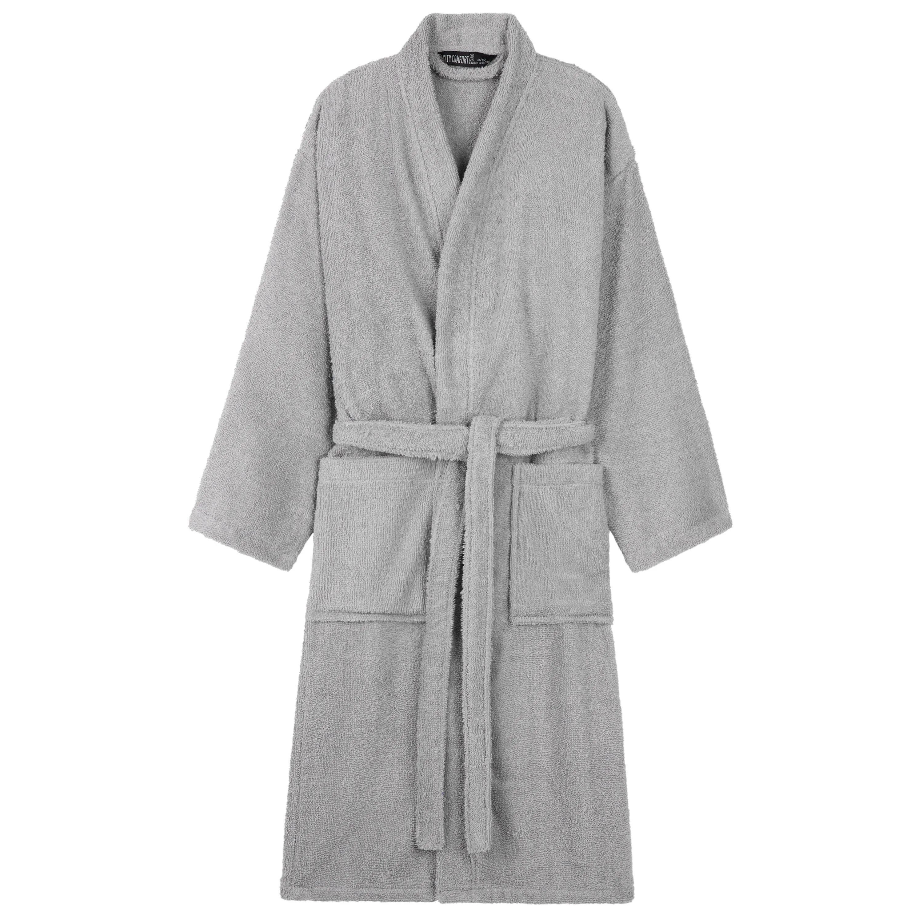 Bath Robes for Women - Absorbent Cotton Terry Towelling Bathrobe