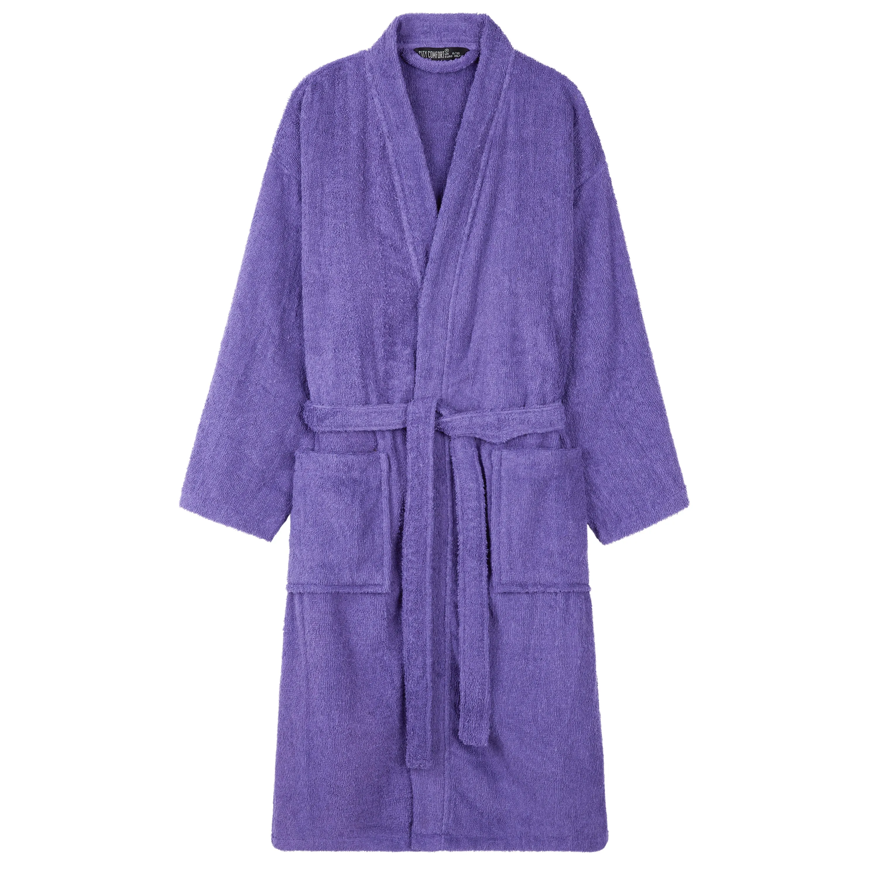 Bath Robes for Women - Absorbent Cotton Terry Towelling Bathrobe