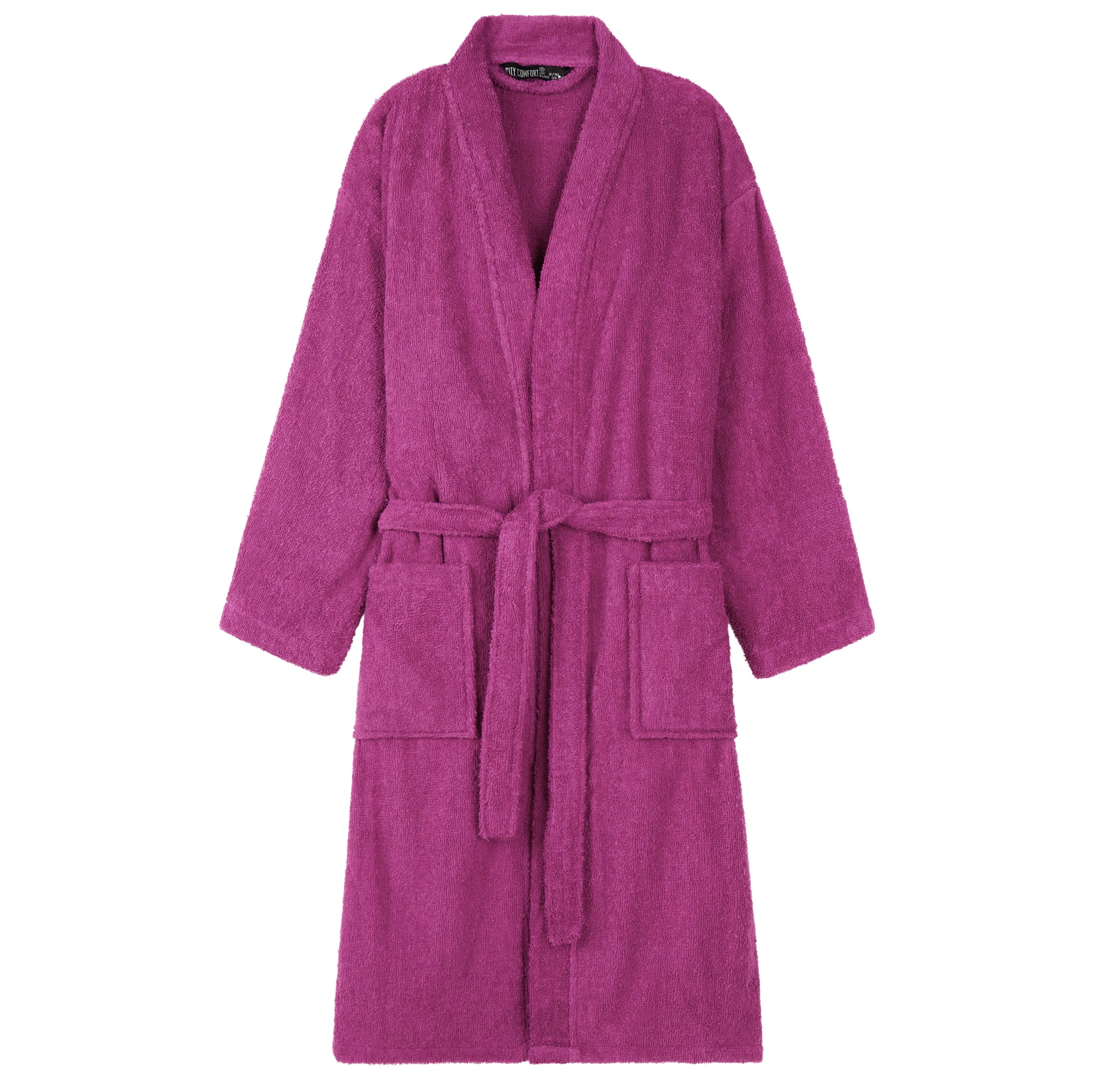 Bath Robes for Women - Absorbent Cotton Terry Towelling Bathrobe