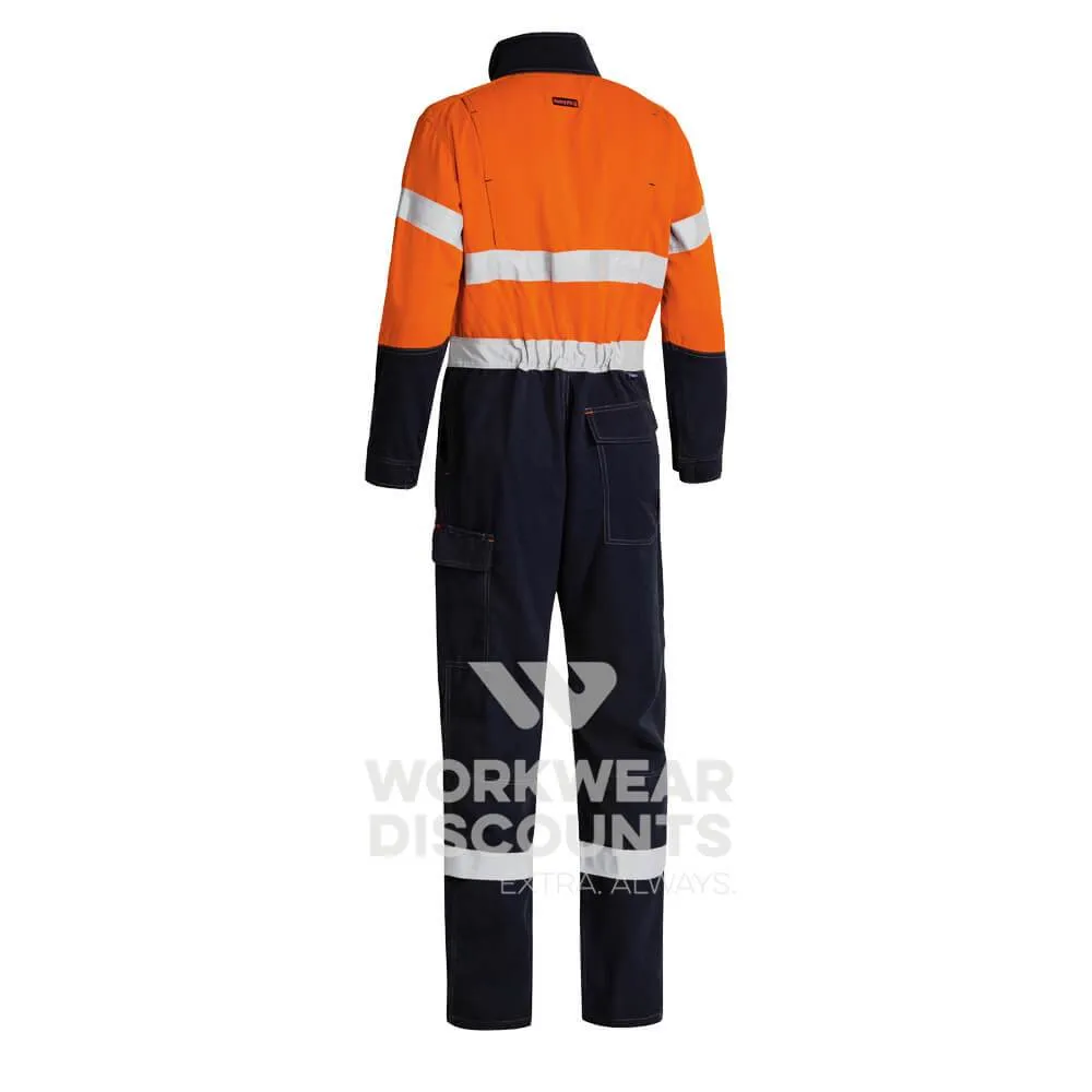 Bisley BC8086T Two Tone Hi-Vis Taped Vented FR Coverall