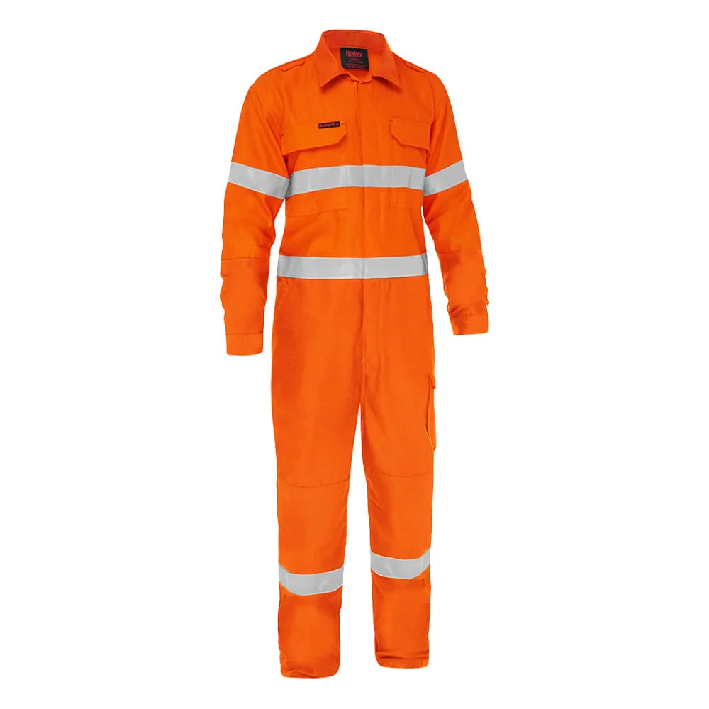 Bisley BC8477T Apex 185/240 Taped Hi-Vis FR Ripstop Vented Coverall