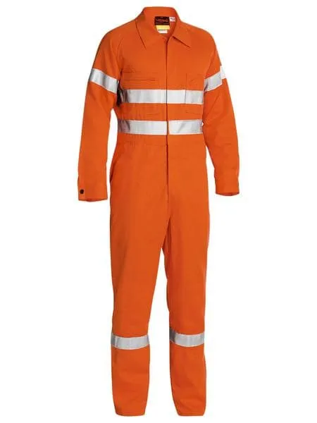 Bisley Fire Retardant Coverall 3M FR Reflective Tape - Orange (BC8001)