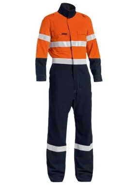 Bisley Taped Two Tone Hi Vis Lightweight Coverall (BC8177T)