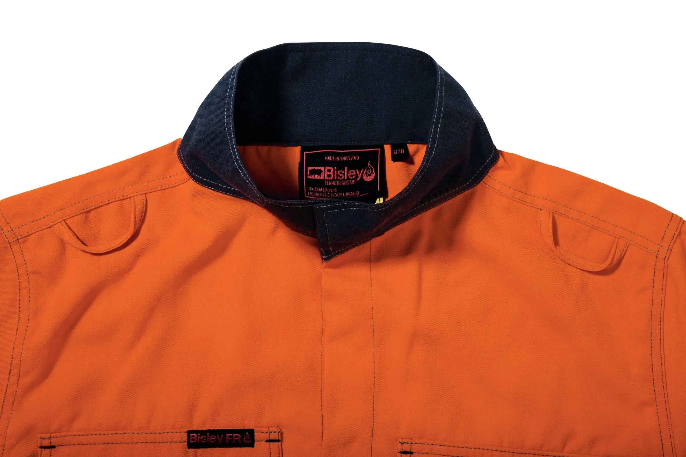 Bisley Tencate Tecasafe Plus 700 Taped Hi Vis Engineered FR Vented Coverall (BC8086T)