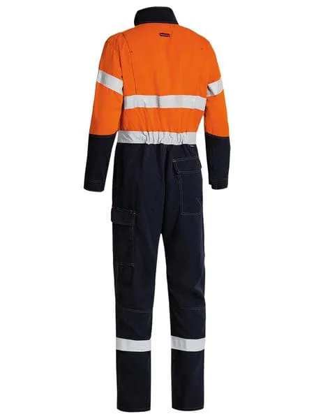Bisley Tencate Tecasafe Plus 700 Taped Hi Vis Engineered FR Vented Coverall (BC8086T)