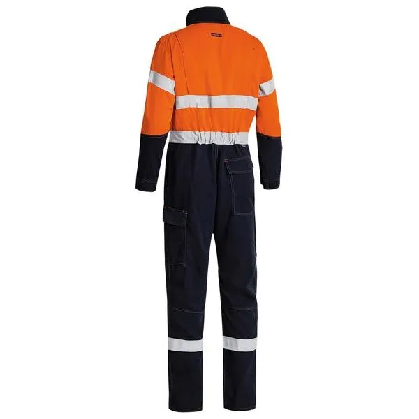 Bisley Tencate Tecasafe Plus Taped Hi Vis Vented Coverall (BC8086T)