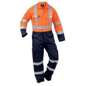 Bison ArcGuard Flame-Retardant Taped Cotton Overalls
