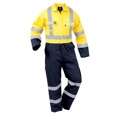 Bison ArcGuard Flame-Retardant Taped Cotton Overalls