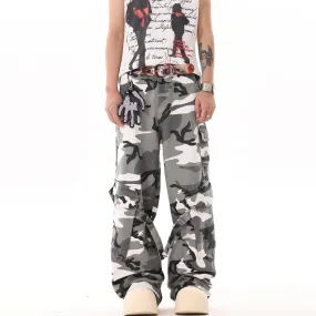 Black and White Camo Pants