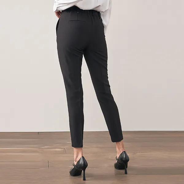Black Tailored Skinny Leg Trousers