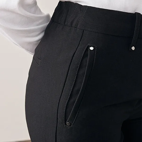 Black Tailored Skinny Leg Trousers