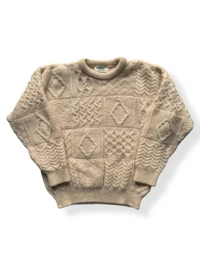 Blarney Woolen Mills Fisherman Sweater SZ M
