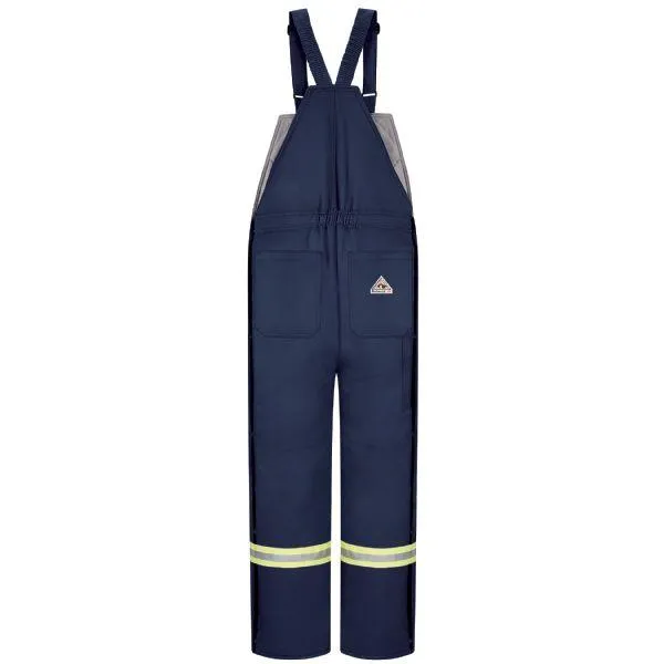 Bulwark Deluxe Insulated Bib Long Overall With Reflective Trim - Excel Fr Comfortouch