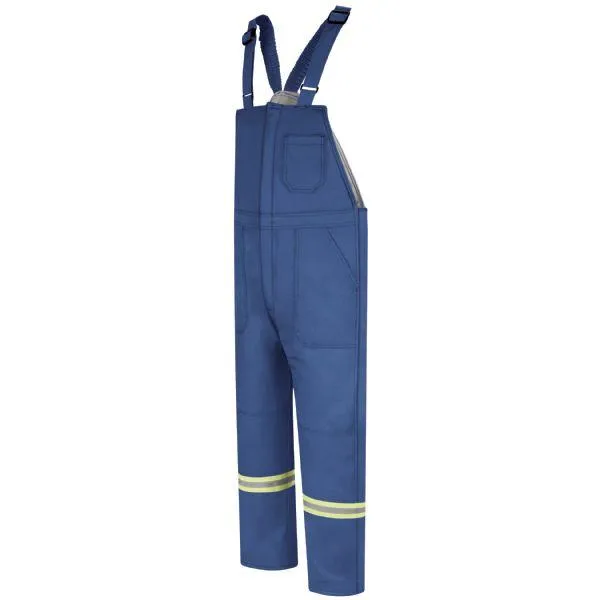 Bulwark Deluxe Insulated Bib Long Overall With Reflective Trim - Excel Fr Comfortouch