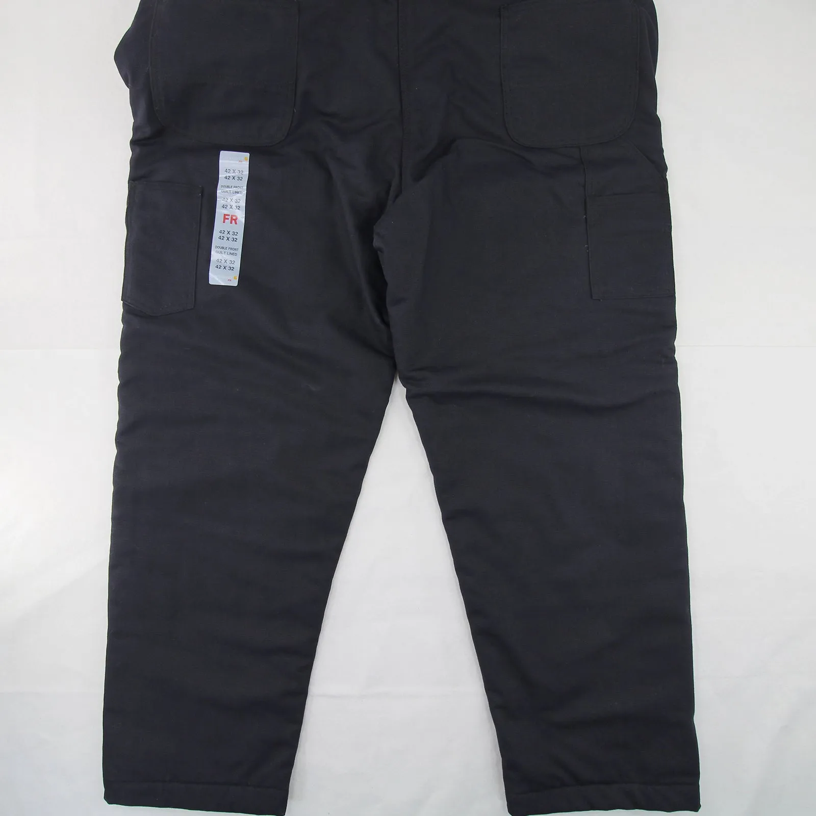Carhartt FR Flame Resistant Duck Bib Overalls Quilt Lined 42x32