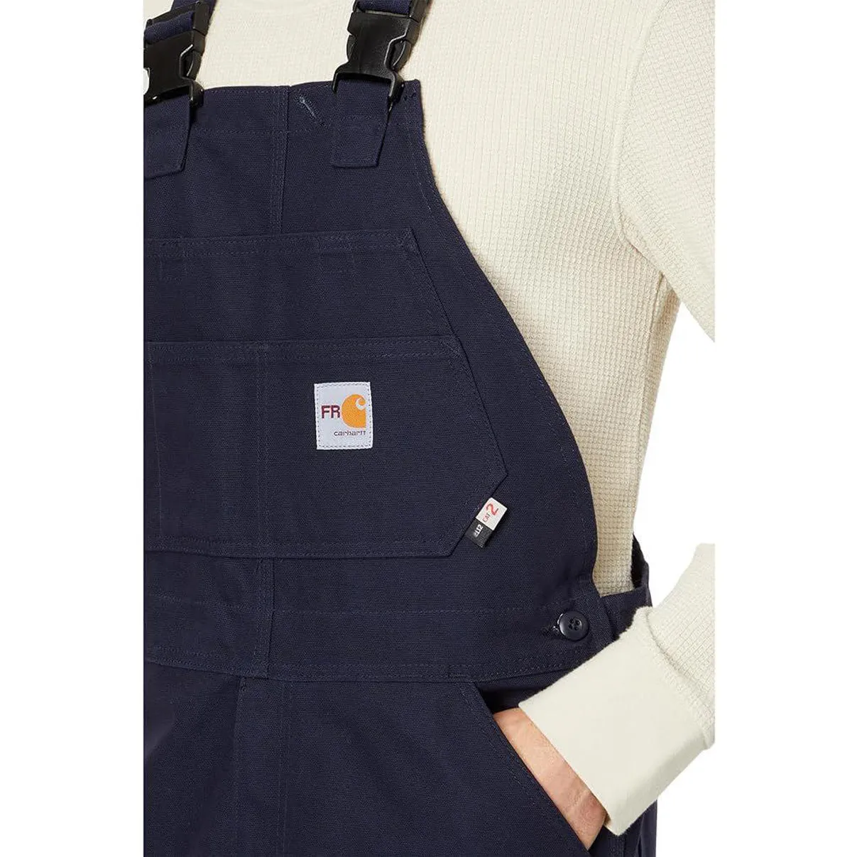 Carhartt Men's FR Flame Resistant Bib Overall Unlined