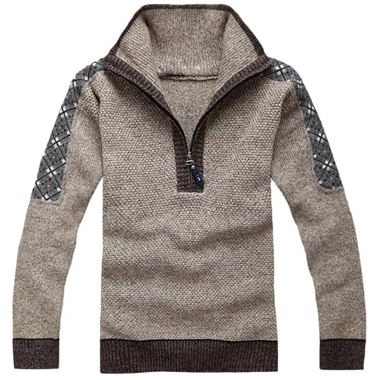 Casual Solid Pattern Knitted Sweater