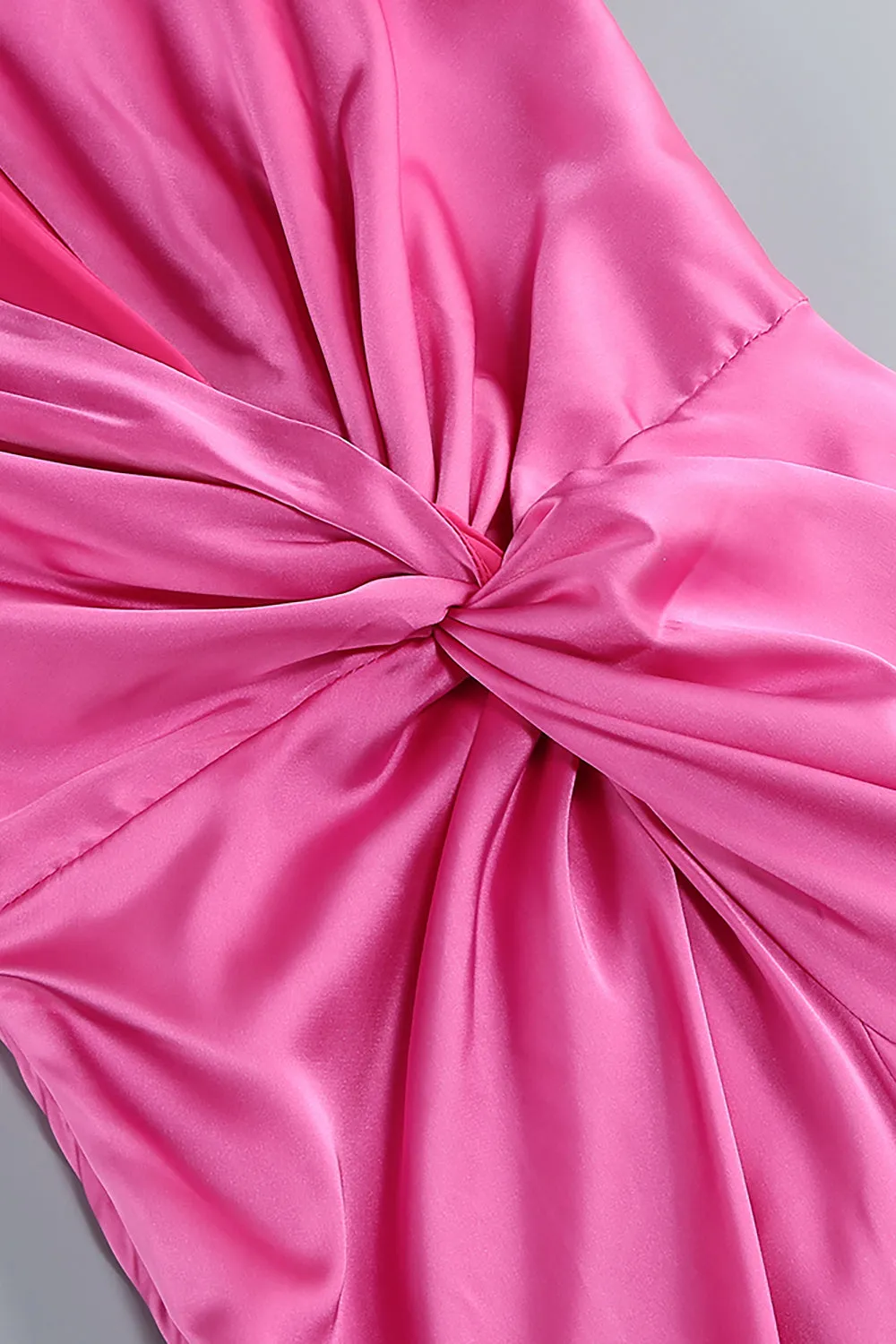 Cross Cut Out Maxi Dress in Pink