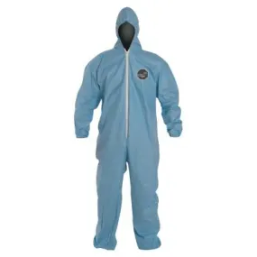 DuPont™ ProShield 6 SFR Coveralls with Attached Hood, Blue, 4X-Large, TM127S-4XL