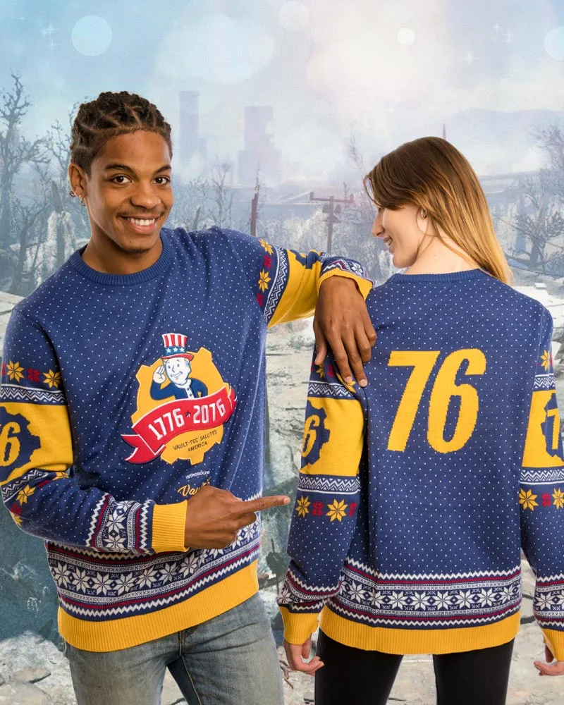 Fallout 76 Knitted Christmas Jumper / Sweater