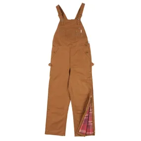 Flame Resistant Brown Duck Insulated Bib Overalls - BOBI4000