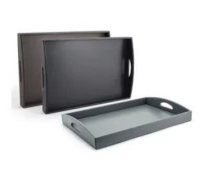 FOH London Handled Tray, 19" x 13", 2 ct