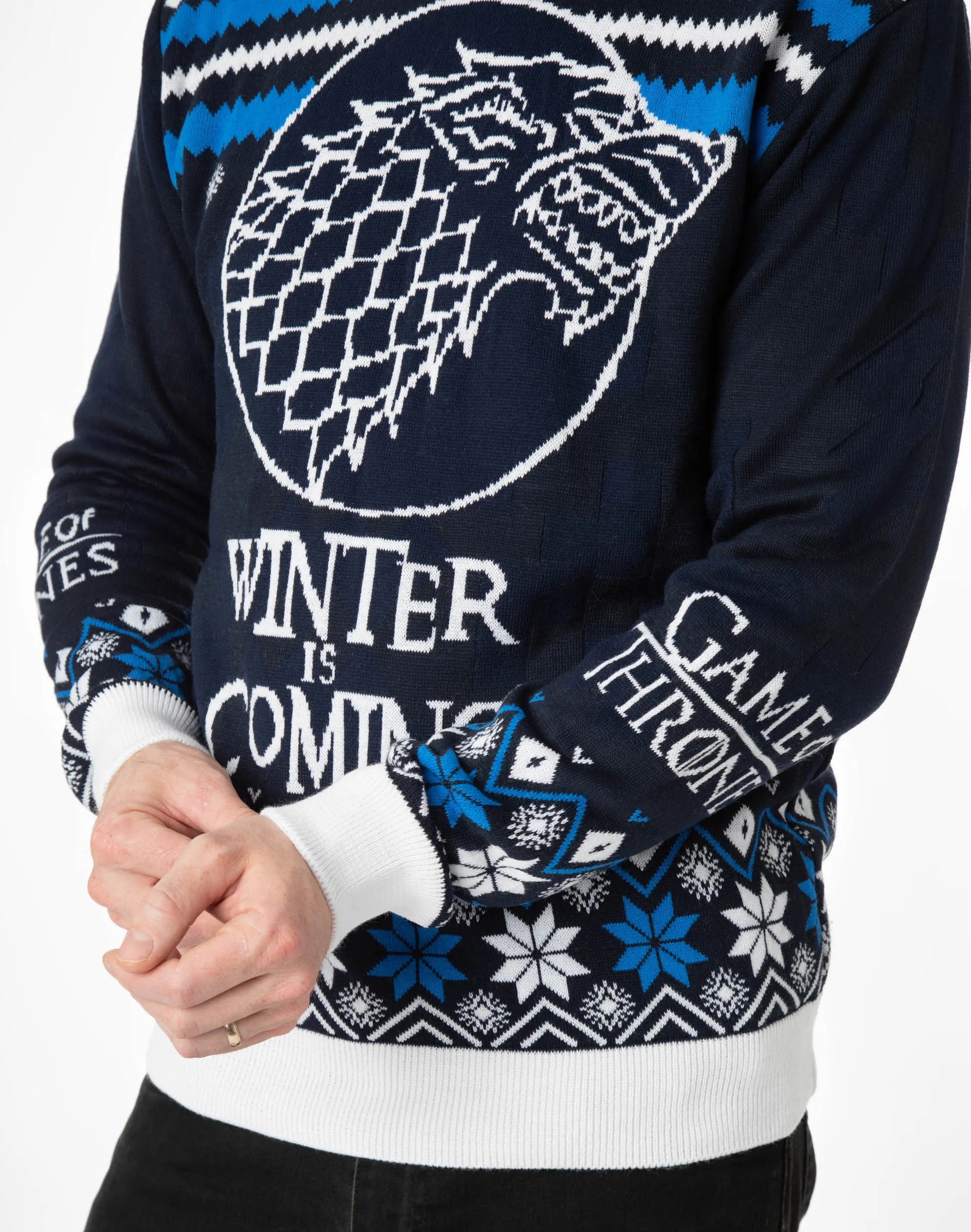 Game of Thrones Adults Knitted Christmas Jumper