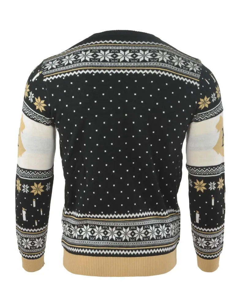Harry Potter Hogwarts Castle LED Knitted Christmas Jumper / Sweater