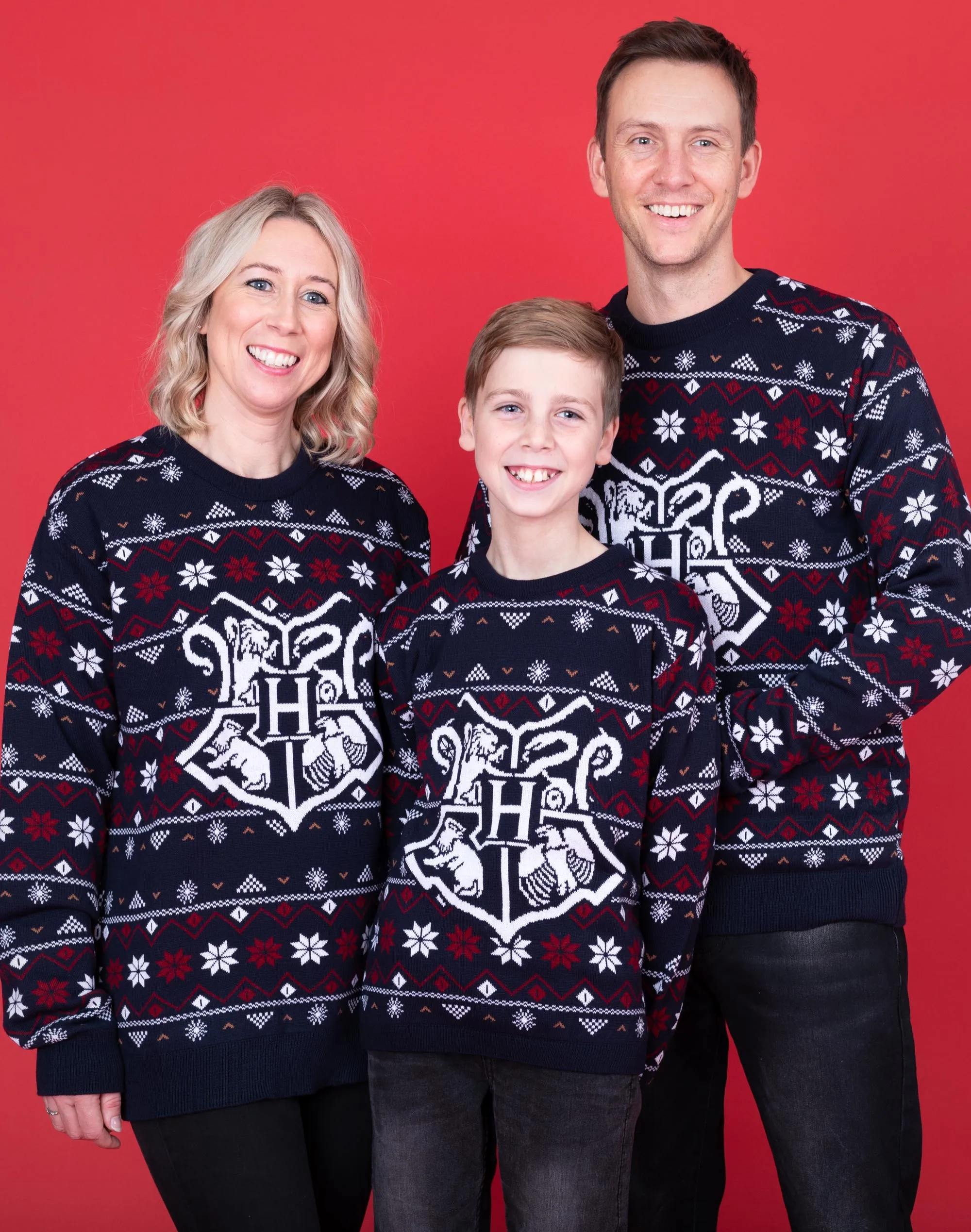 Harry Potter Kids Knitted Christmas Jumper
