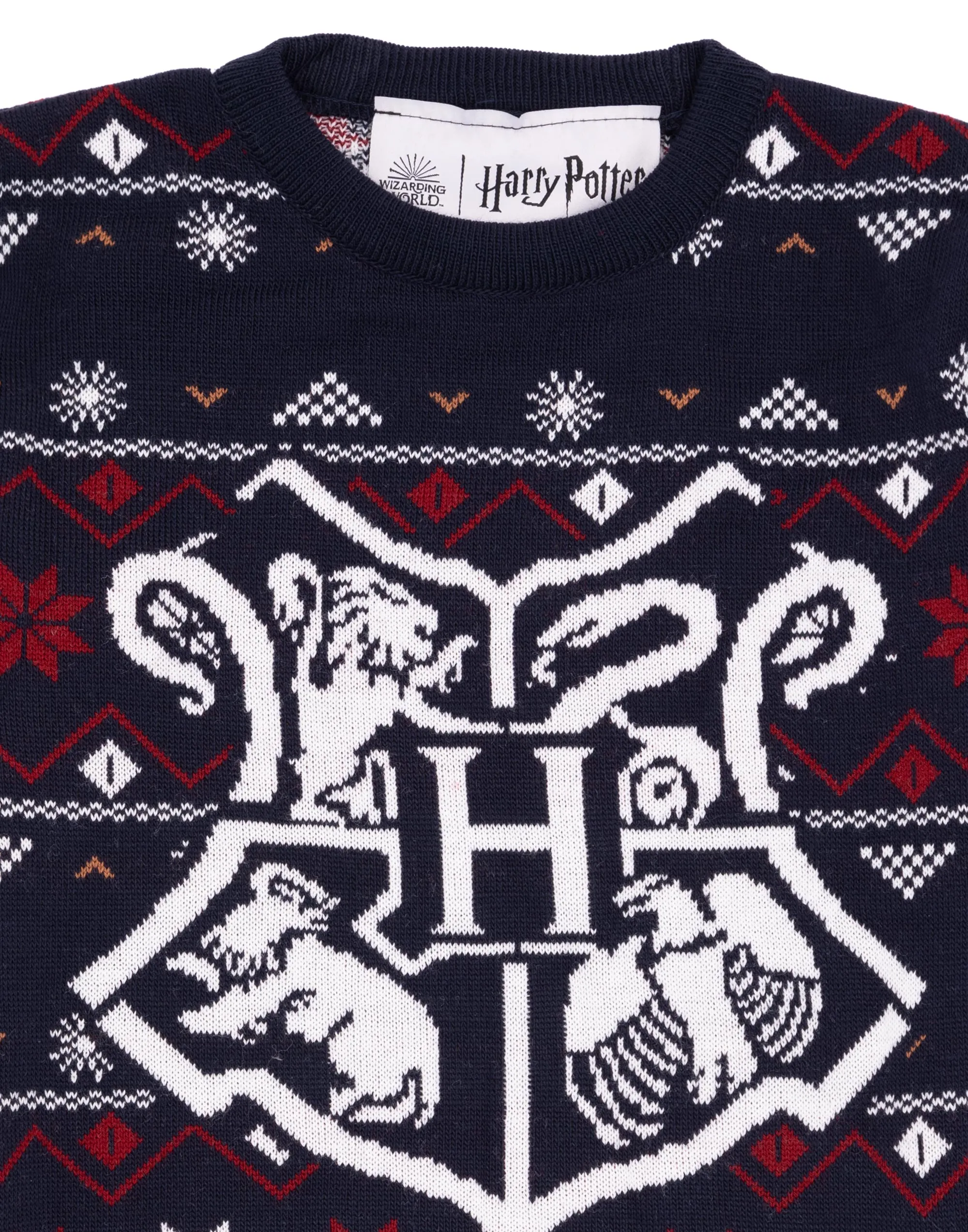Harry Potter Kids Knitted Christmas Jumper