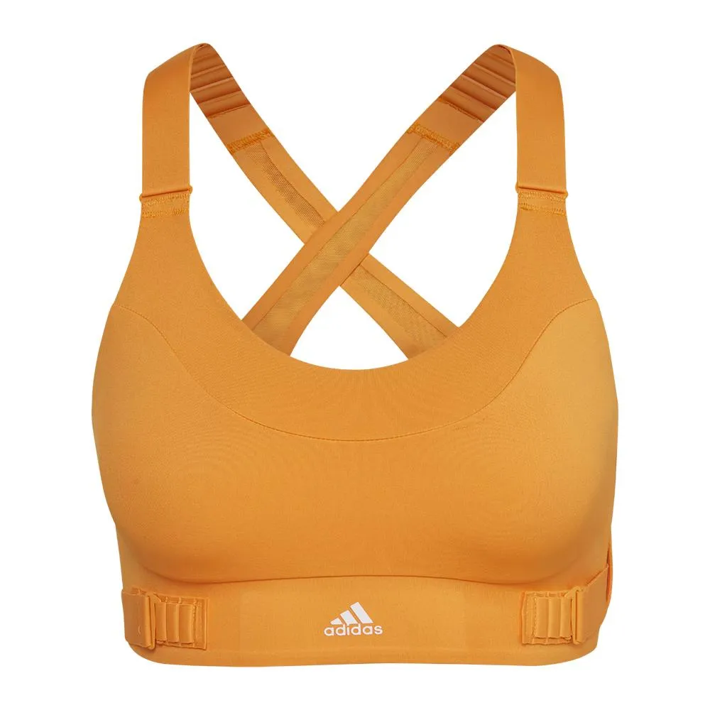 HC5439 Adidas Tops Femenino Fast_L_Ru_Hs_Br Orarus/White