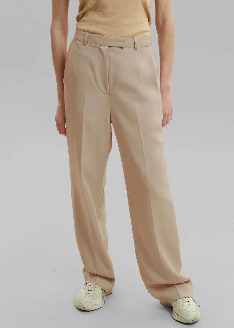 Isla Tailored Trousers - Natural