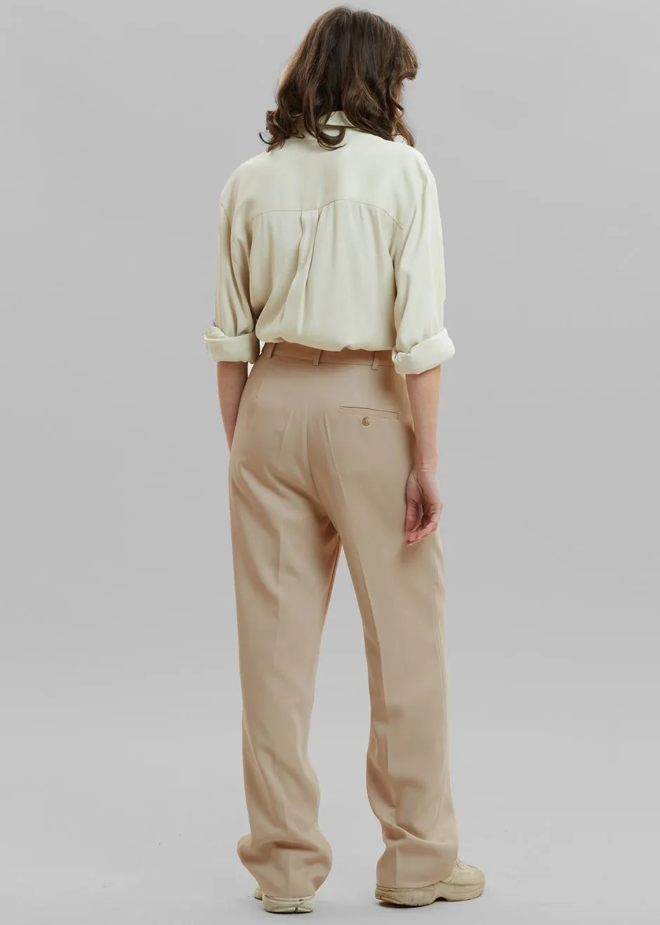 Isla Tailored Trousers - Natural