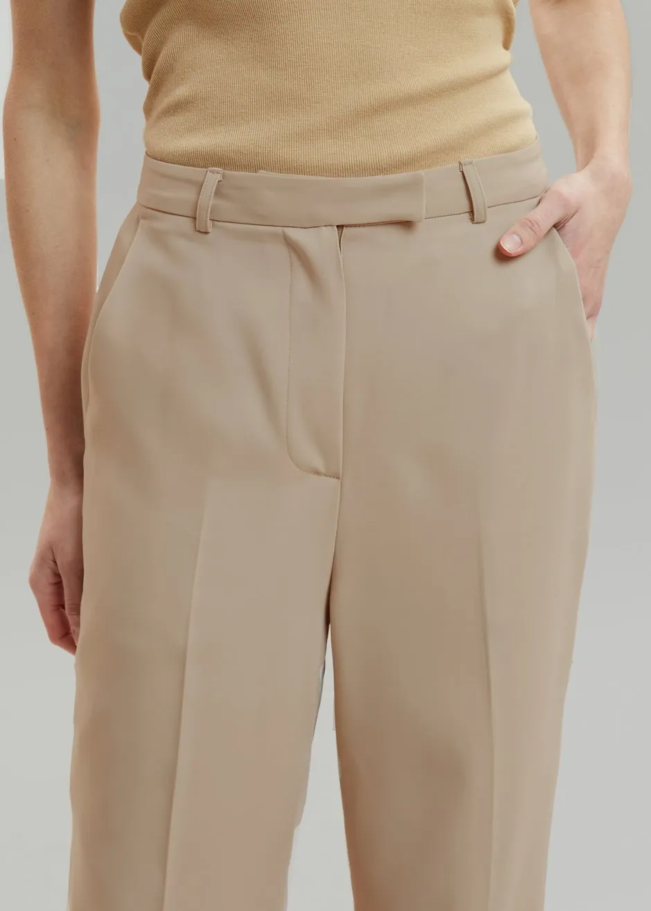 Isla Tailored Trousers - Natural