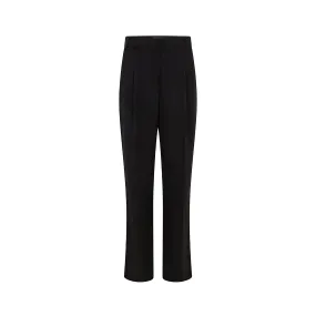 Jade Tailored Pleat Wool Crepe Trouser