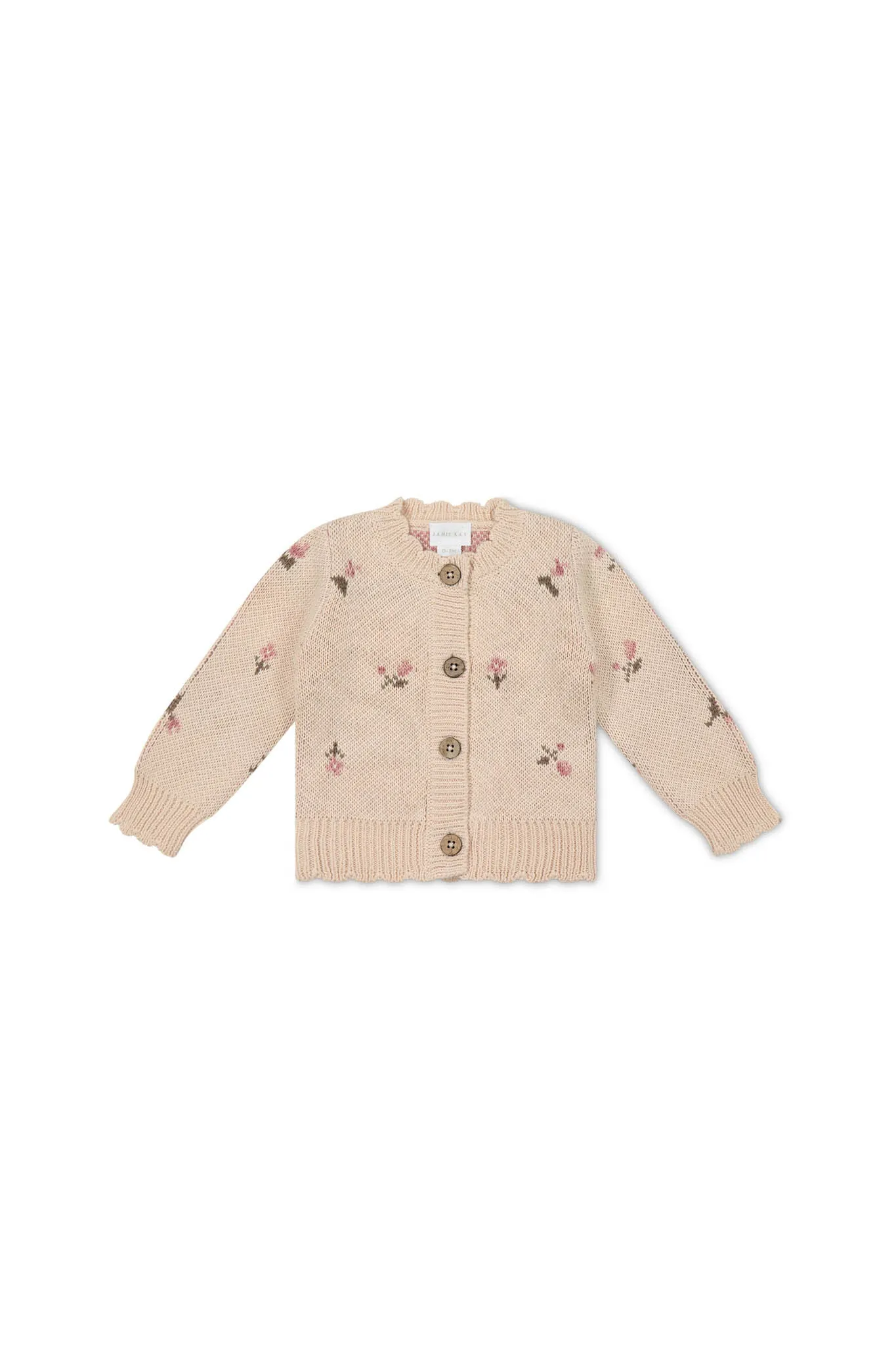 Jamie Kay Delilah Cardigan (Delilah Jacquard Misty Rose)