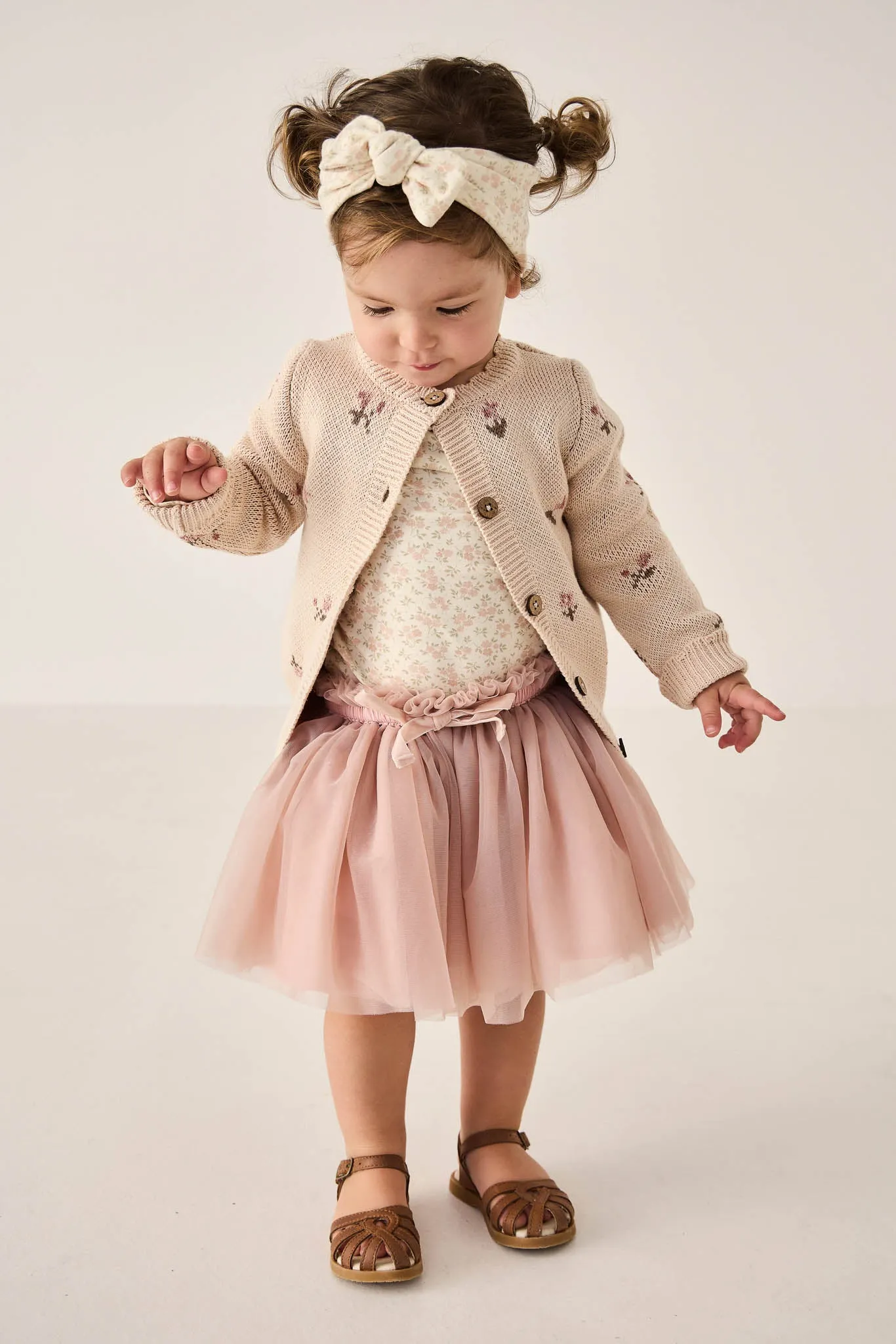 Jamie Kay Delilah Cardigan (Delilah Jacquard Misty Rose)